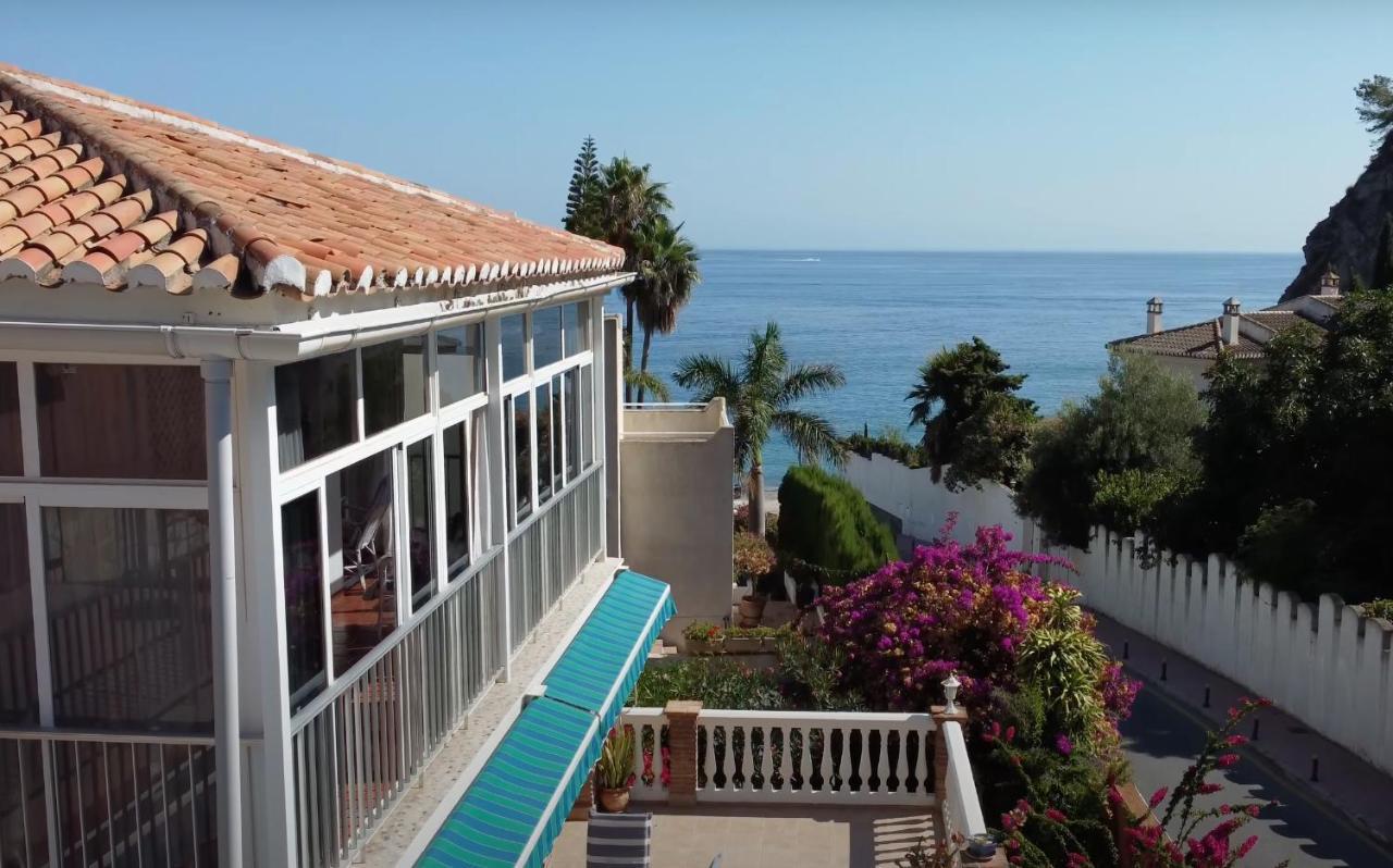 Espectacular Casa En La Playa Con Piscina Privada Villa Almunecar Ngoại thất bức ảnh