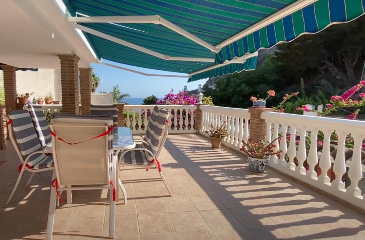 Espectacular Casa En La Playa Con Piscina Privada Villa Almunecar Ngoại thất bức ảnh