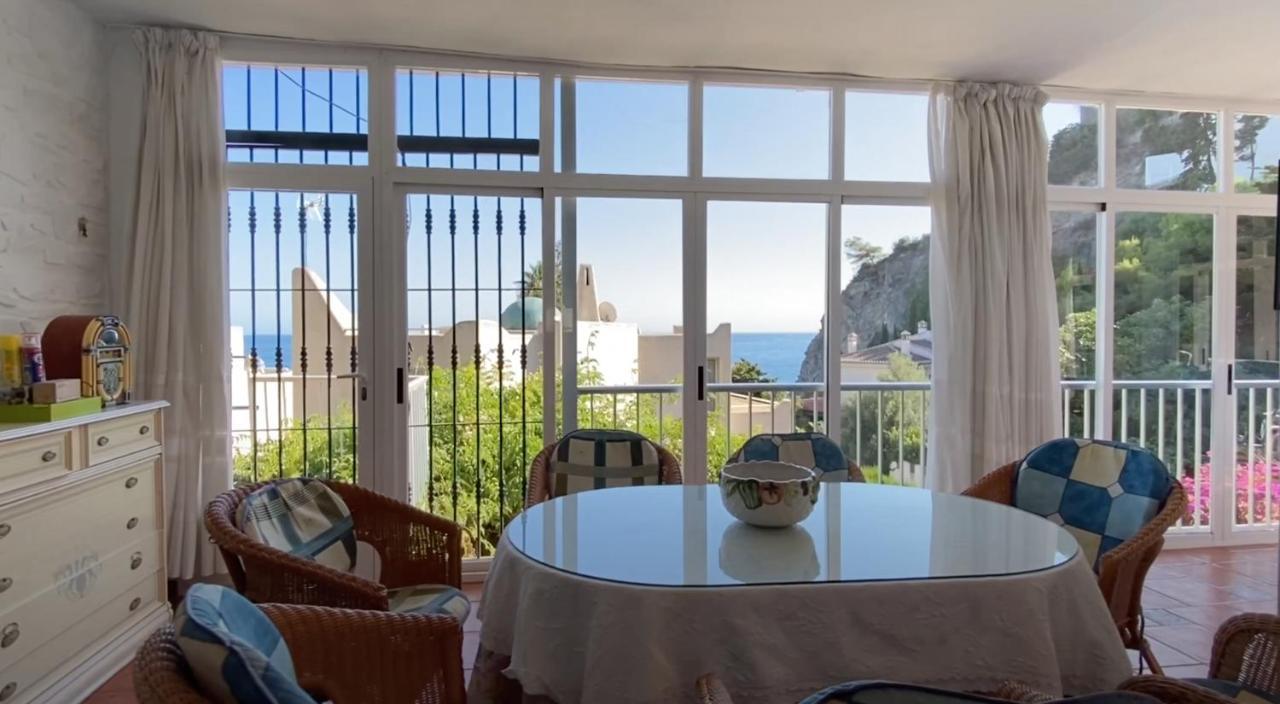 Espectacular Casa En La Playa Con Piscina Privada Villa Almunecar Ngoại thất bức ảnh