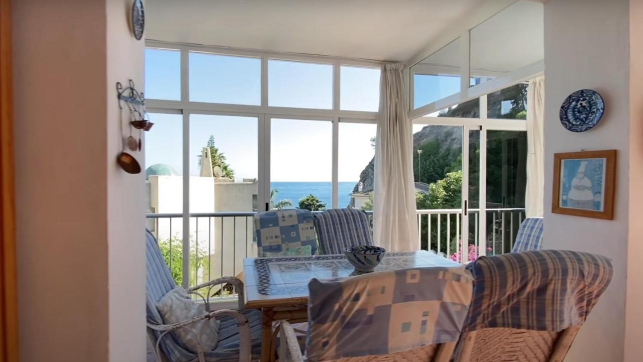 Espectacular Casa En La Playa Con Piscina Privada Villa Almunecar Ngoại thất bức ảnh