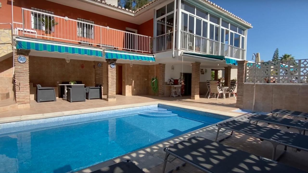 Espectacular Casa En La Playa Con Piscina Privada Villa Almunecar Ngoại thất bức ảnh